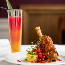 Lamb Shank Main Dish – Rose Indienne