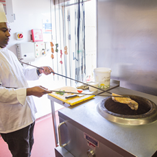 Chef Making Naan Bread – Rose Indienne